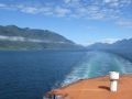 Leaving Caleta Gonzalo, southern Chile 2016.