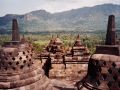 Borobudur, central Java, Indonesia 1992.